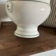 Jardinière ancienne en porcelaine Haviland Limoges – décor vert