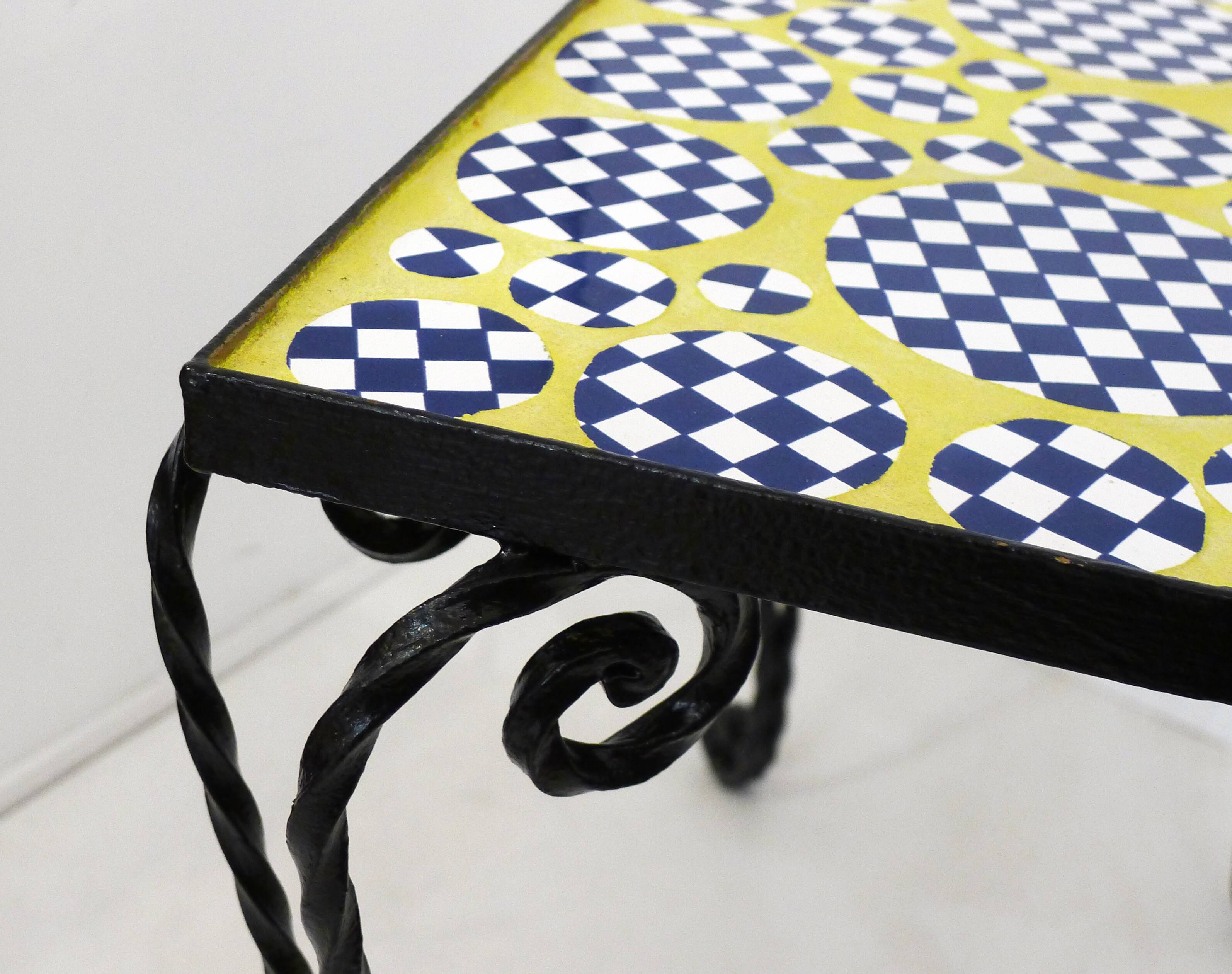 Mosaic coffee table
