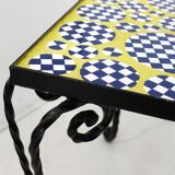 Table basse mosaïque