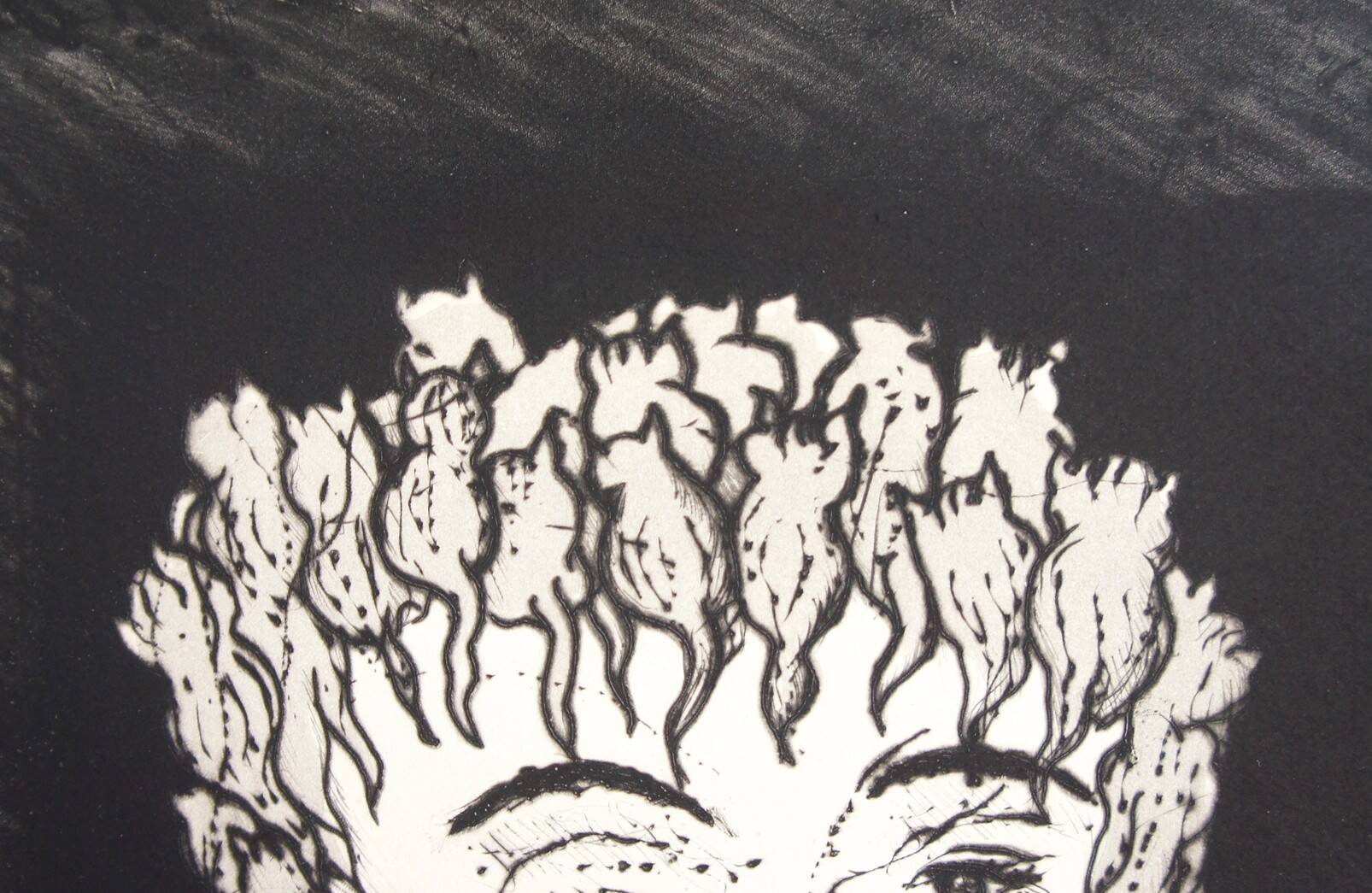 Yujiro OTSUKI (1948-), original signed print, 1983