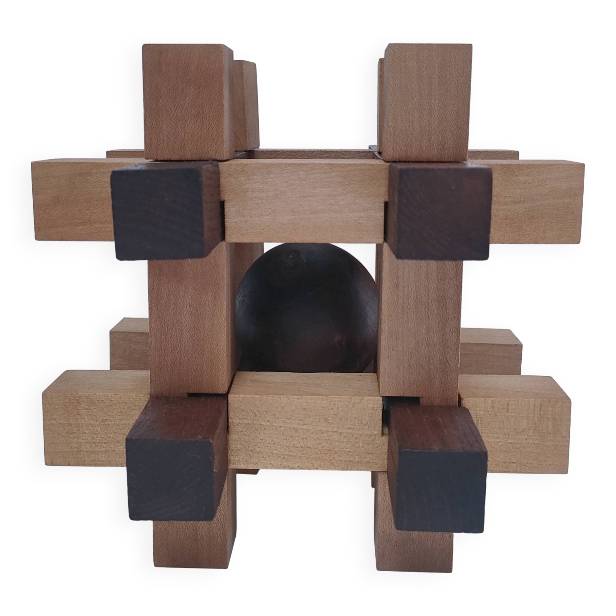 XL wooden puzzle from the 80s