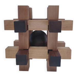 casse-tête bois XL années