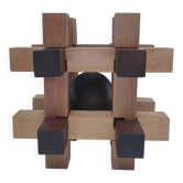 XL wooden puzzle from the 80s