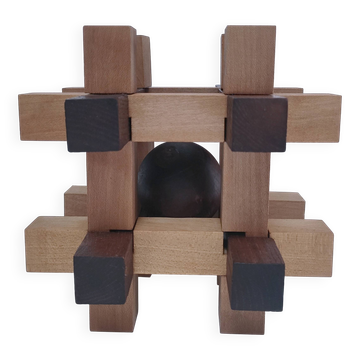 XL wooden puzzle from the 80s