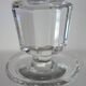 Saint Louis crystal whiskey decanter, marine service