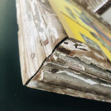 Painting 70's "The bistro"