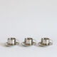 Set of 3 metal cups