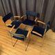 Set of four Sultana chairs, Arrben, Italy, 1970s/1980s