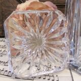 Vintage cut glass whisky carafe