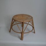 Rattan plant holder