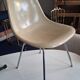 Early DSX fiberglass chair by Charles and Ray Eames, Herman Miller, 1950s