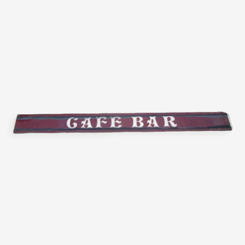Sign cafe bar 70s/80'