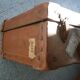 Unica red-haired suitcase