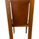 Scandinavian vintage Roland Haeusler chair in solid gold from the 80s