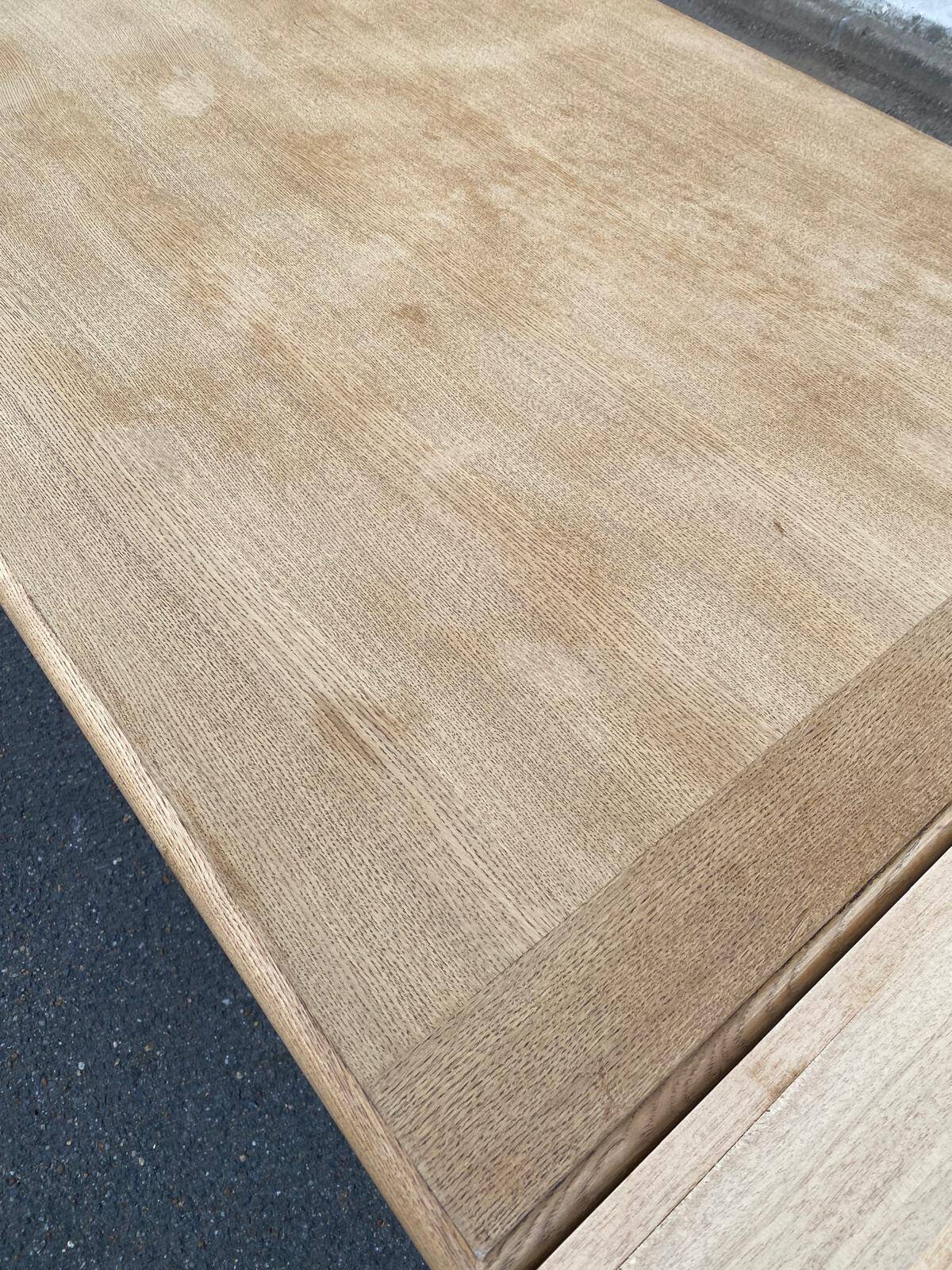 Table à manger de ferme extensible rénovée en bois 260cm