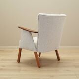 Cream armchair, Danish design, 1970s, production: Denmark