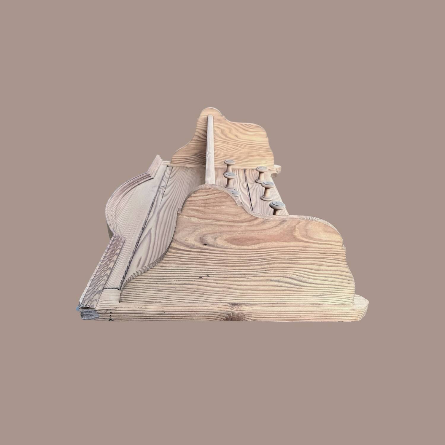 Large Art Deco cloakroom / wall coat rack