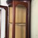 Corner display cabinet veneered in mahogany - Victorian - 20th century