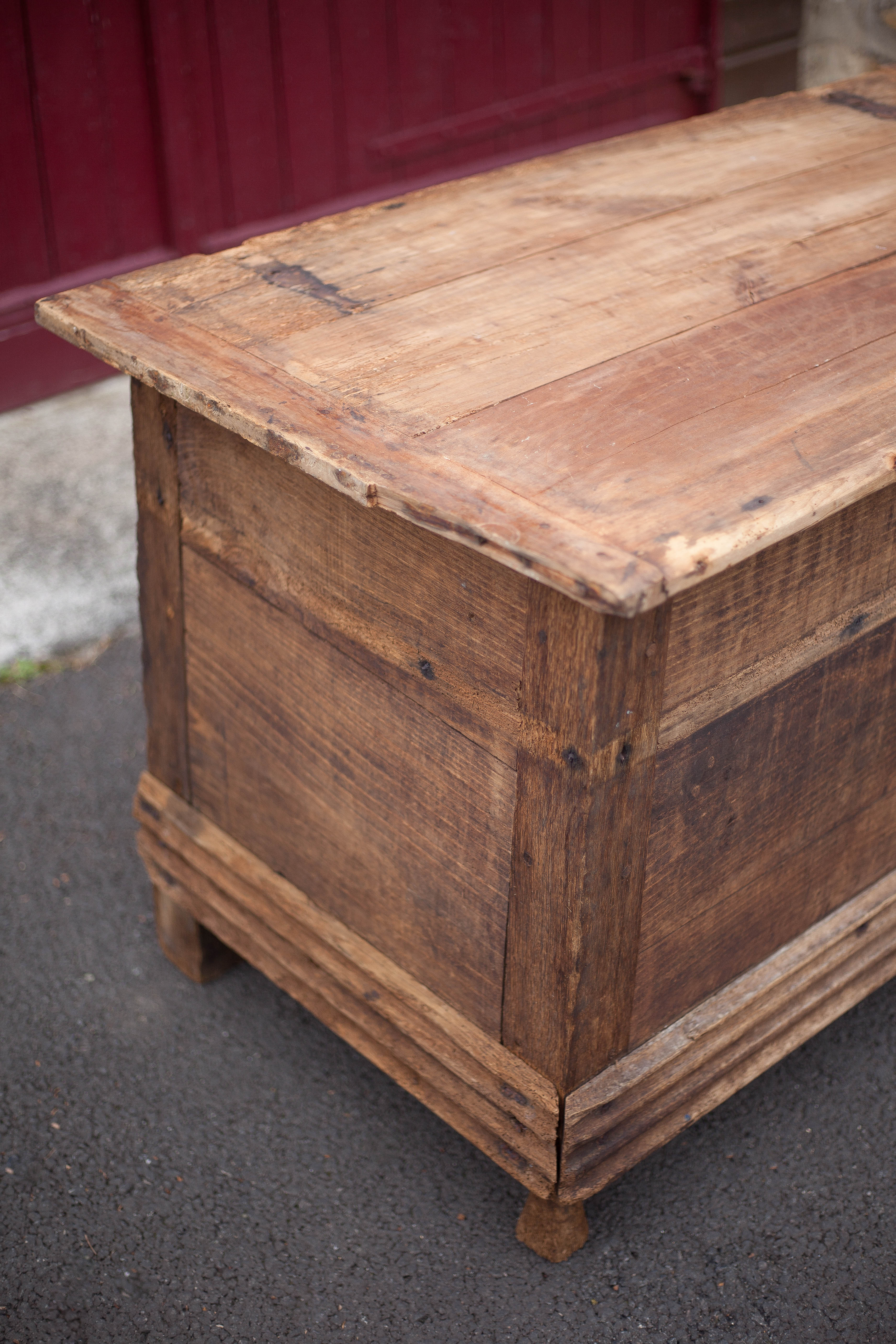 Oak chest