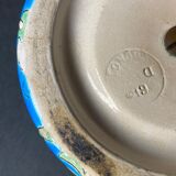 Pyrogen in Longwy XXth enamels with scraper