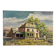 "Lioujas School", Aveyron, oil on canvas signed L Durand 1957