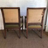 Pair of antique armchairs
