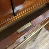Louis XVI period Parisian guillotine secretary in Cuban mahogany
