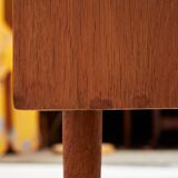 Restored oak nightstand