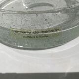 Vacuum pocket blown glass bubbled glassware Bendor