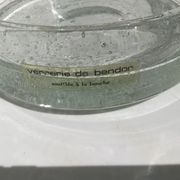 Vacuum pocket blown glass bubbled glassware Bendor