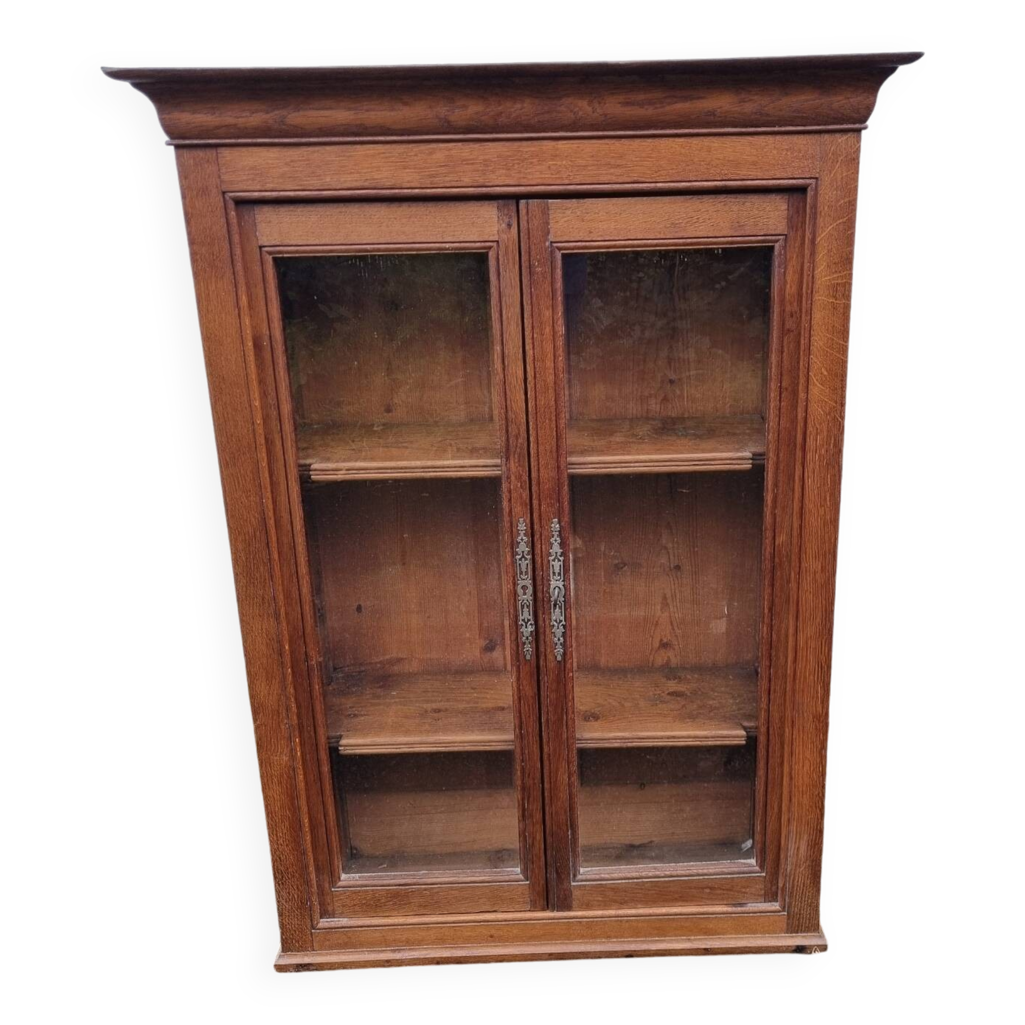Wall display cabinet library