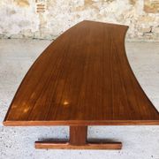 Table basse en teck danoise, Johannes Andersen pour CFC Silkeborg, Circa 60's