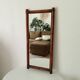 Vintage bamboo and rattan mirror from the 60s/70s.