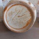 Ceramic pitcher signed Denbac, 1930