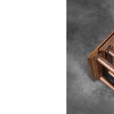 Danish nesting tables in teak, 1960s.