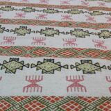 Traditional handmade margoum carpet
