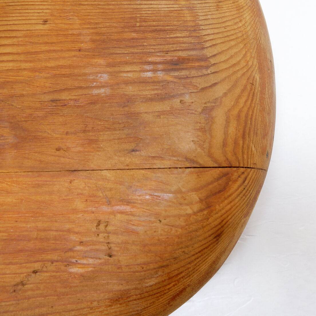 Grande coupe à fruits / centre de table en bois sculpté - 20ème