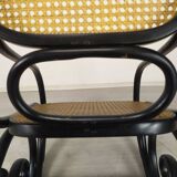 Rocking-chair curved wood