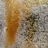 Pair of vintage Murano glass wall lights, Italian work, 70s