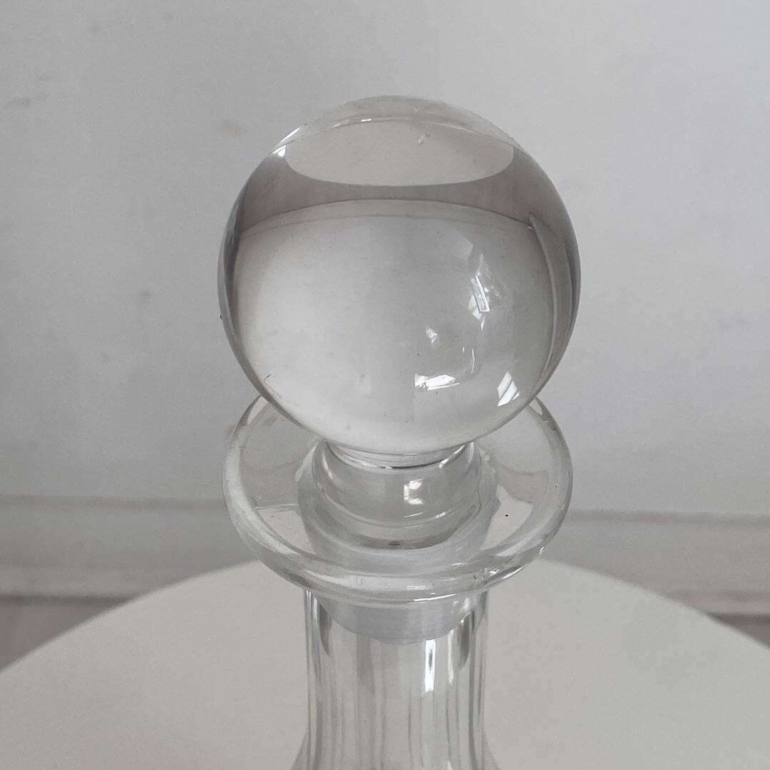 Vintage crystal carafe