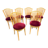 Lot de 6 chaises bistrot