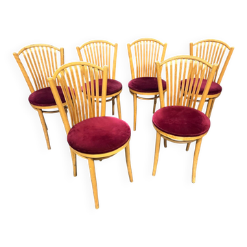Set of 6 bistro chairs