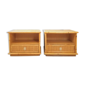 Paire de tables de chevet