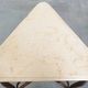 Elegant antique Thonet design side table from the early 20th century with a natural stone top