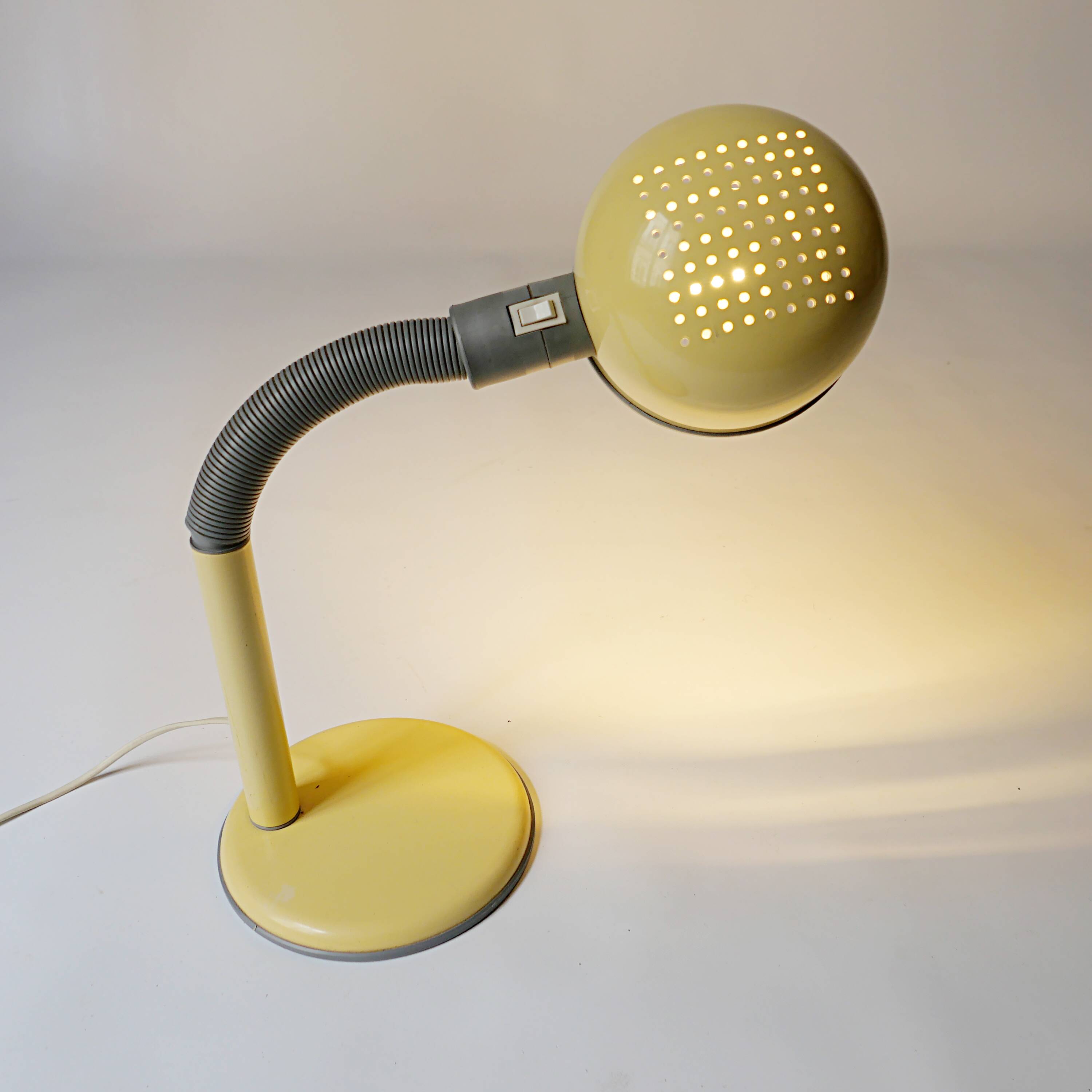 Lampe de table bureau design vintage 1970 1980 anders pehrson