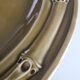 Vintage green Gien dish 29 cm