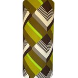 Abat-jour Galon vert, tissu 1970