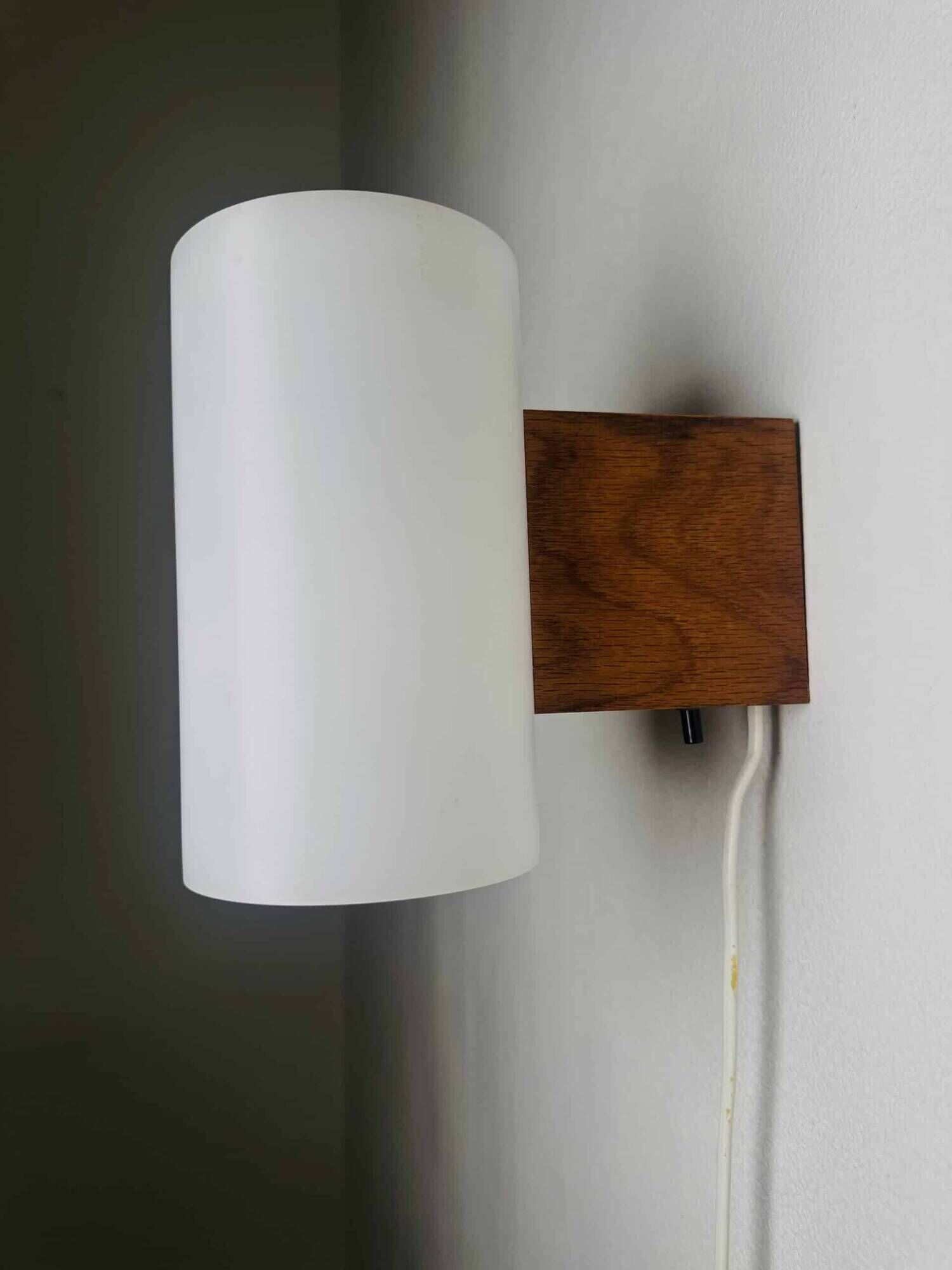 Cylindrical Wall Lamps By Uno & Östen Kristiansson For Luxus, Sweden 1960S