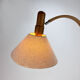 Adjustable pinewood floorlamp, 1970s