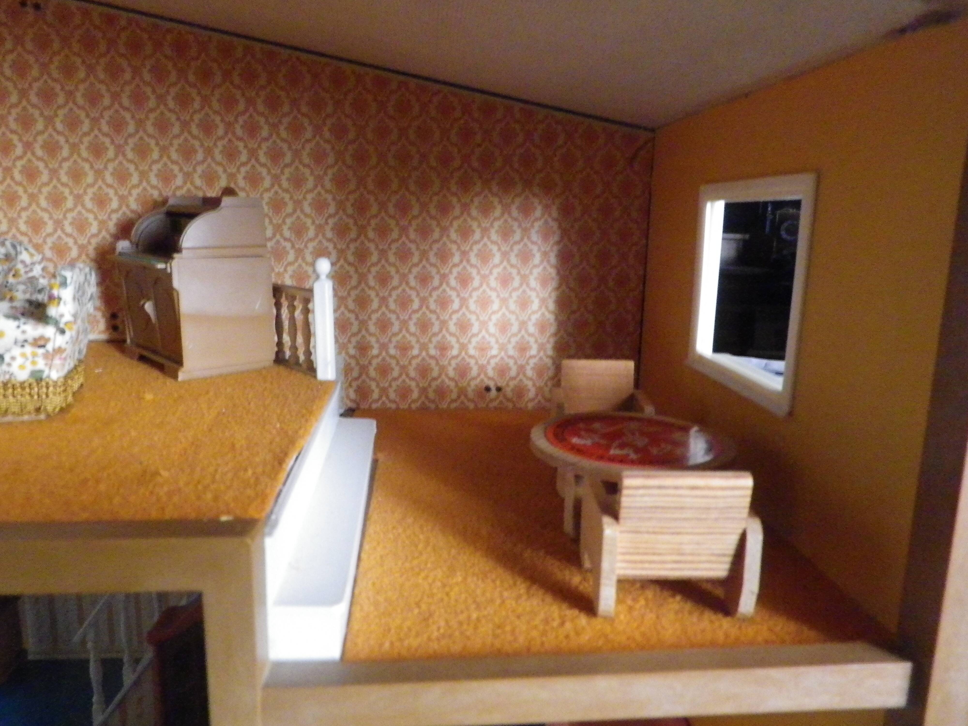 maison de poupée vintage
